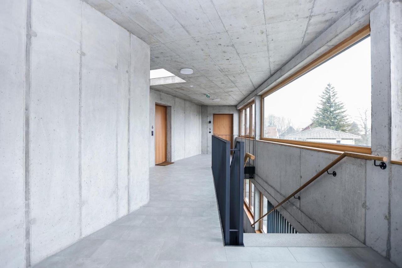 Boutique Apartments Lustenau Nachhaltige Kuehlung Ueber Erdsonde Und Fussbodenkuehlung Bagian luar foto