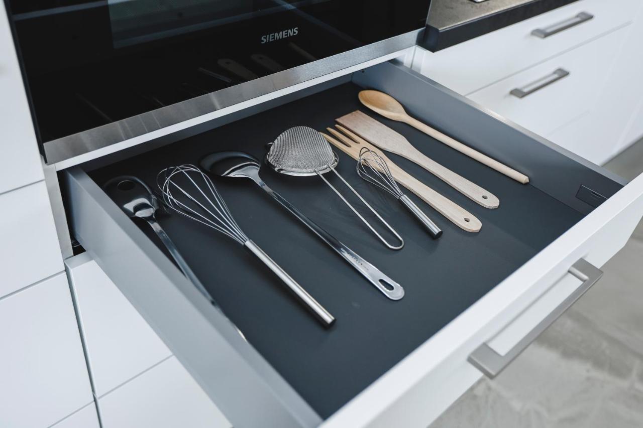 Boutique Apartments Lustenau Nachhaltige Kuehlung Ueber Erdsonde Und Fussbodenkuehlung Ruang foto