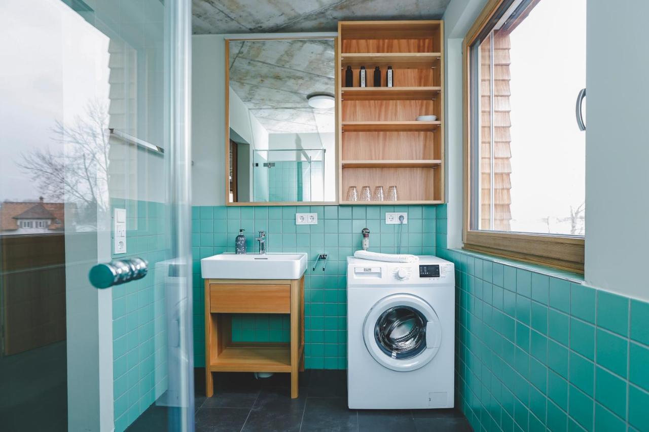 Boutique Apartments Lustenau Nachhaltige Kuehlung Ueber Erdsonde Und Fussbodenkuehlung Bagian luar foto