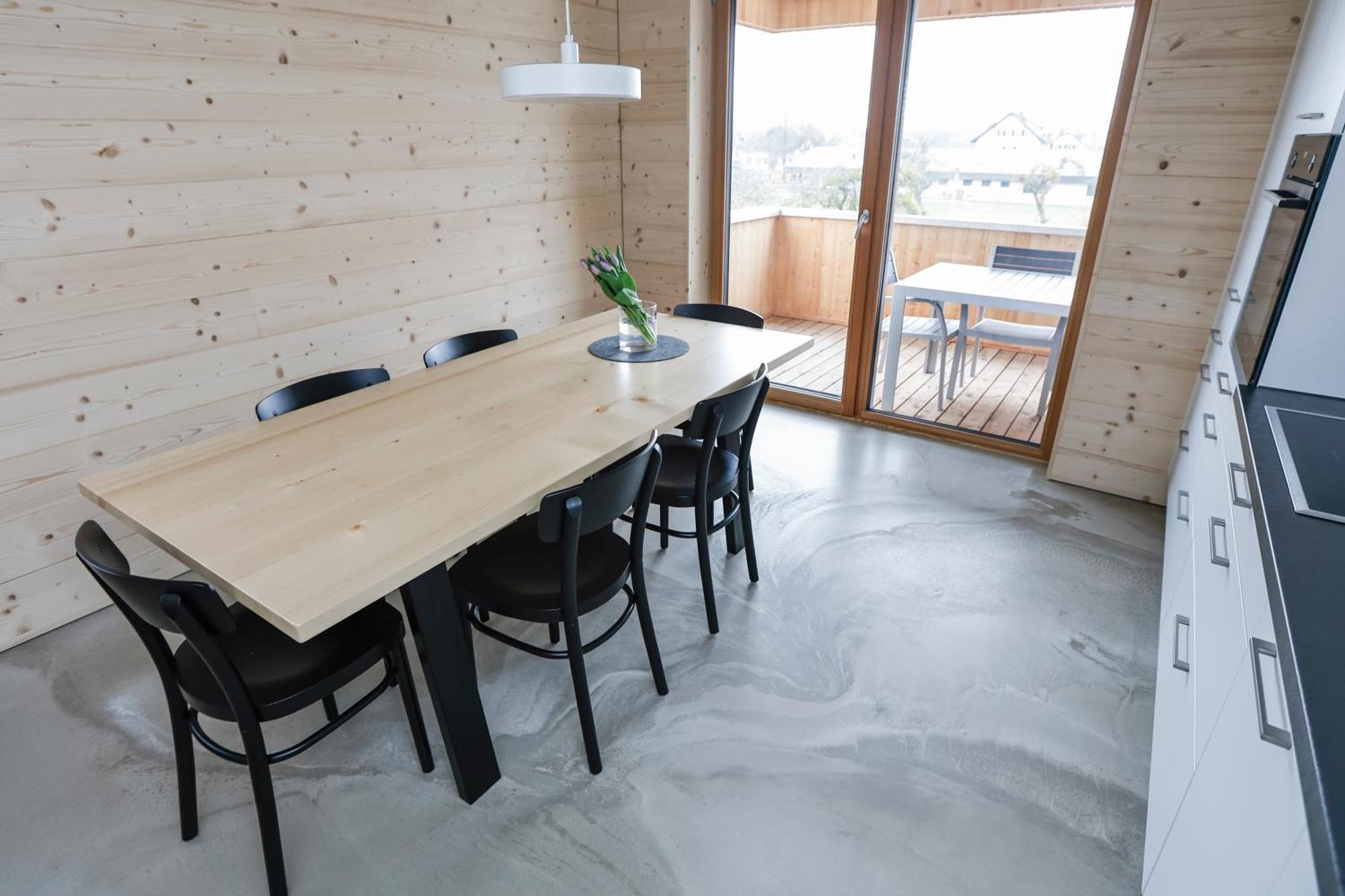 Boutique Apartments Lustenau Nachhaltige Kuehlung Ueber Erdsonde Und Fussbodenkuehlung Ruang foto