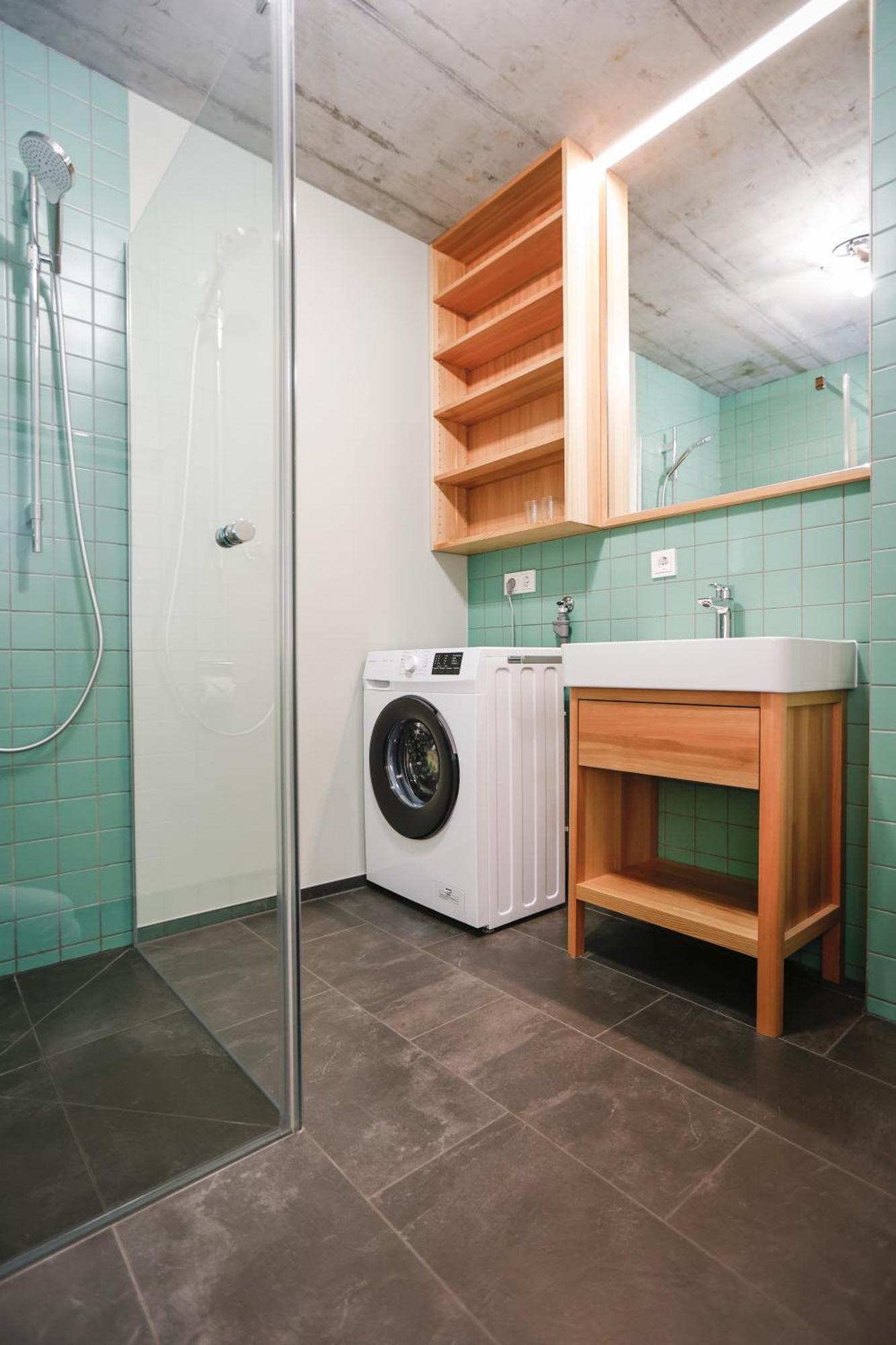 Boutique Apartments Lustenau Nachhaltige Kuehlung Ueber Erdsonde Und Fussbodenkuehlung Ruang foto