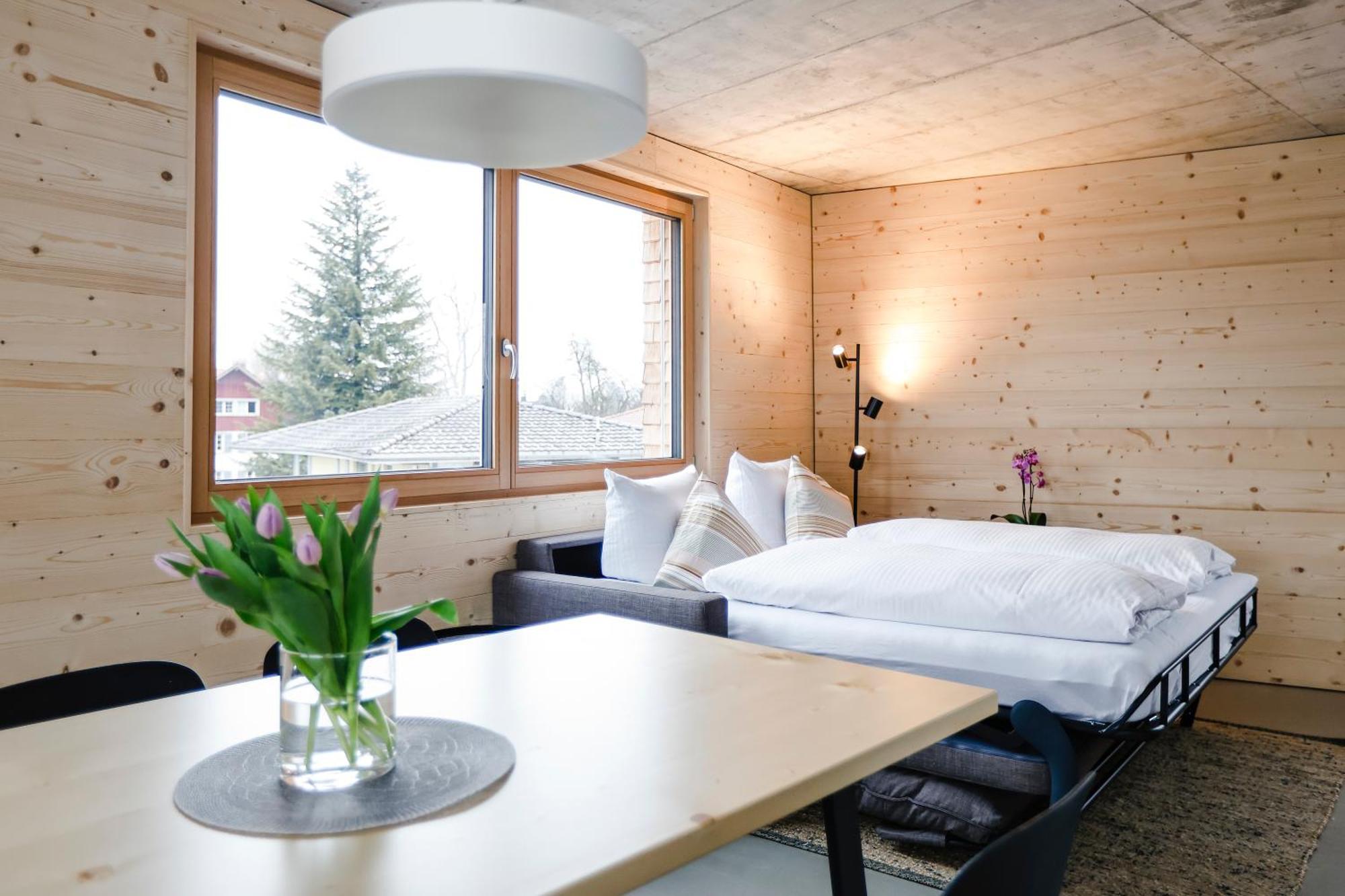 Boutique Apartments Lustenau Nachhaltige Kuehlung Ueber Erdsonde Und Fussbodenkuehlung Ruang foto