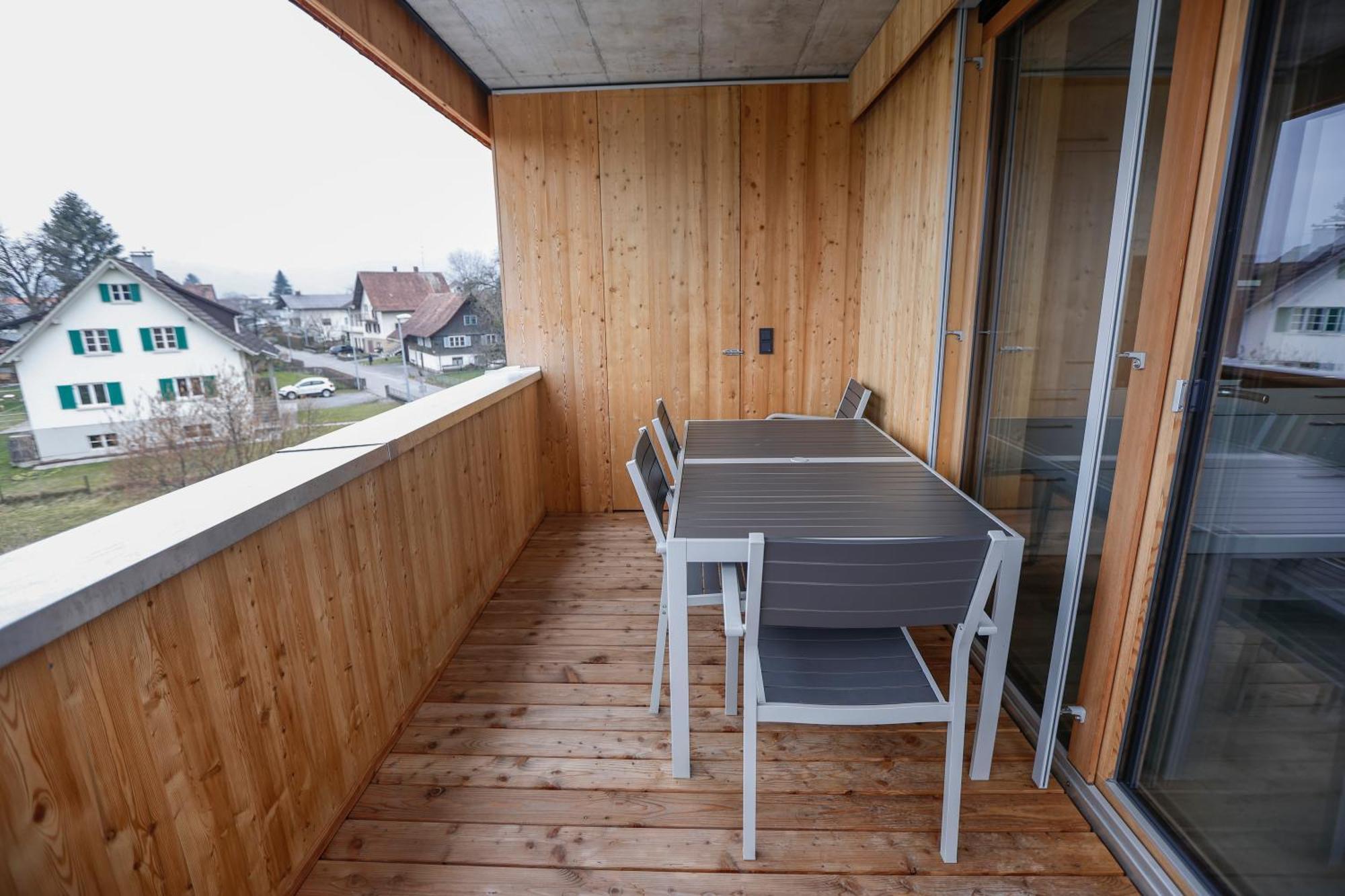 Boutique Apartments Lustenau Nachhaltige Kuehlung Ueber Erdsonde Und Fussbodenkuehlung Ruang foto
