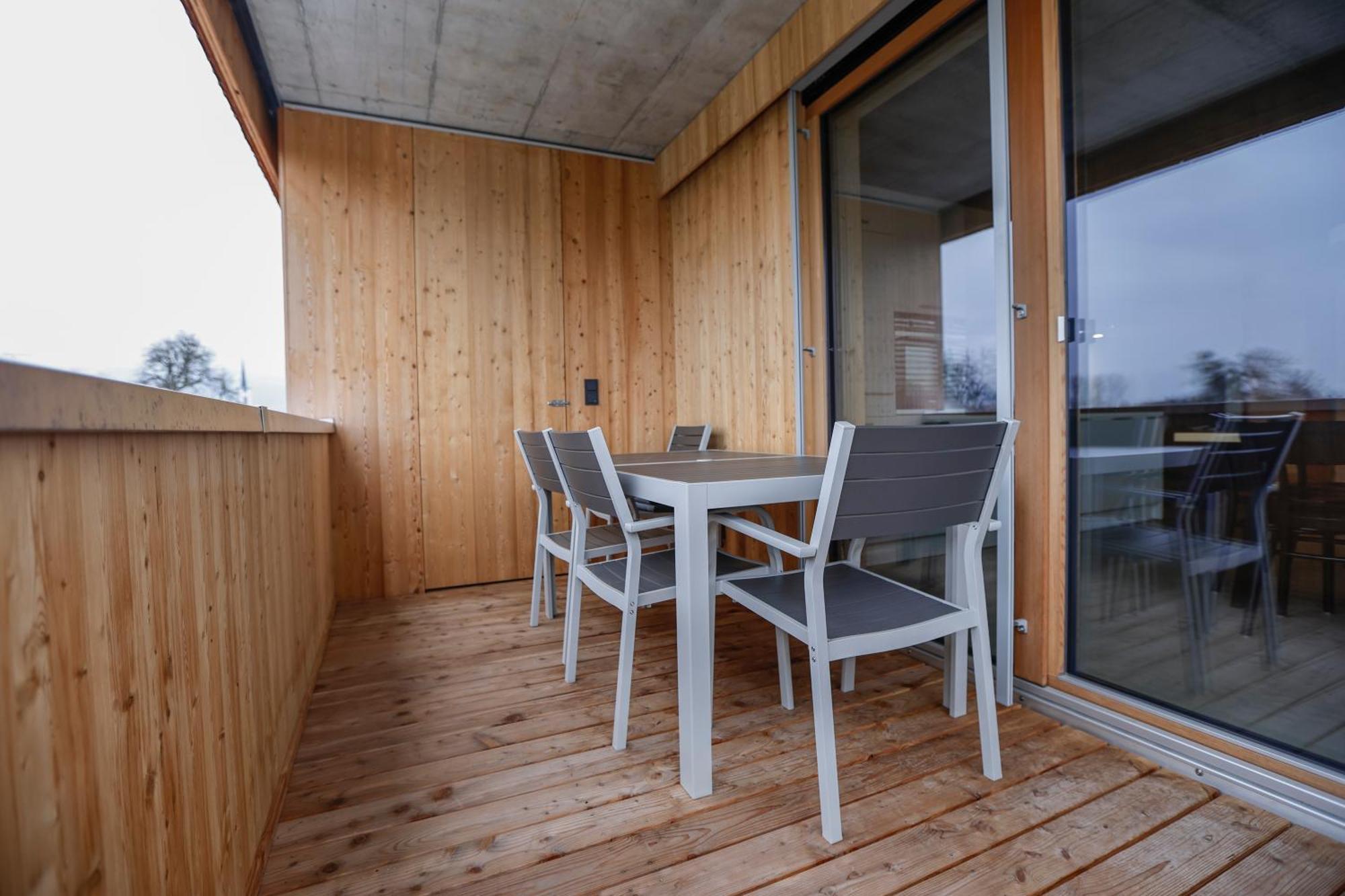 Boutique Apartments Lustenau Nachhaltige Kuehlung Ueber Erdsonde Und Fussbodenkuehlung Ruang foto