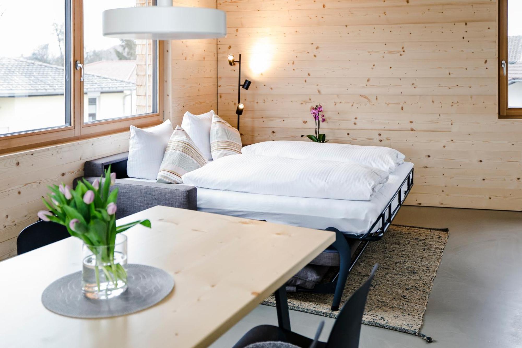 Boutique Apartments Lustenau Nachhaltige Kuehlung Ueber Erdsonde Und Fussbodenkuehlung Ruang foto