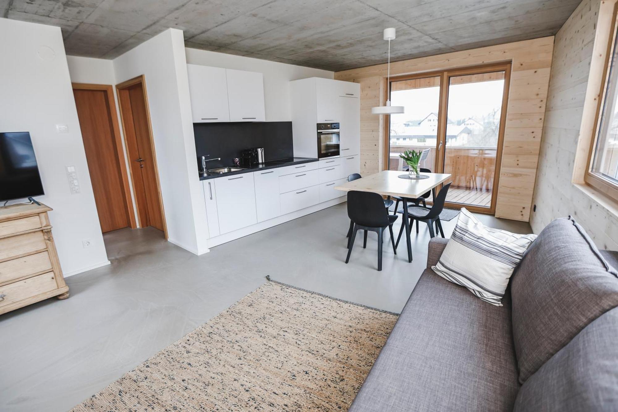 Boutique Apartments Lustenau Nachhaltige Kuehlung Ueber Erdsonde Und Fussbodenkuehlung Ruang foto